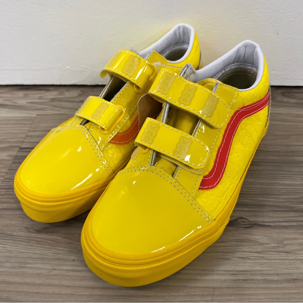 VANS Old Skool V x Haribo Goldbears Gummy Bear Sneakers Youth Size 2.5 NWOB